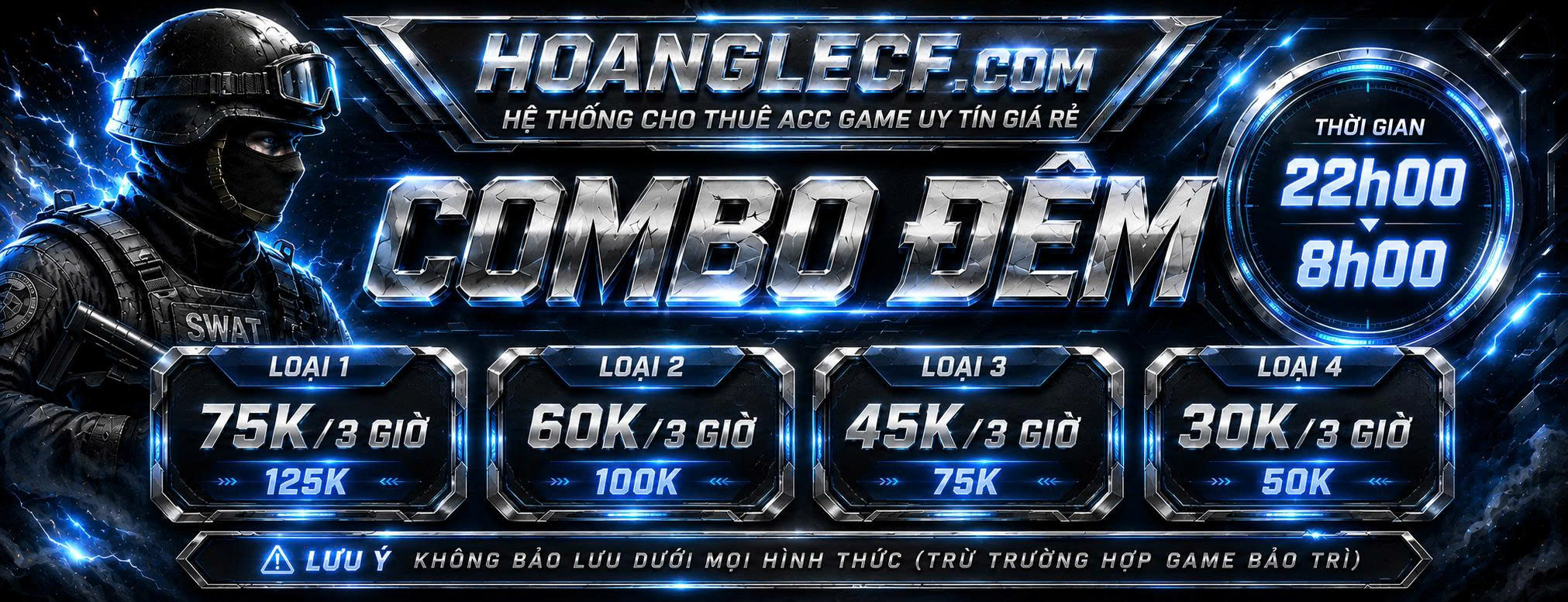 HoangLeCF - Shop Acc Game Uy Tín